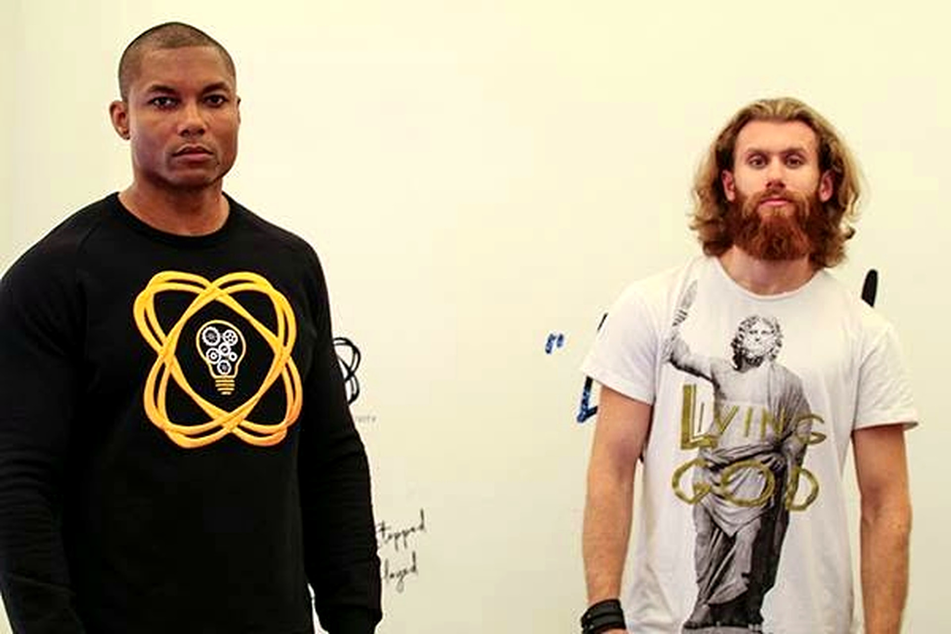 Signature graphics on the debut collection